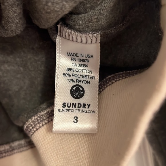 SUNDRY “Bonjour Winter” Sweatshirt - Picture 7 of 7